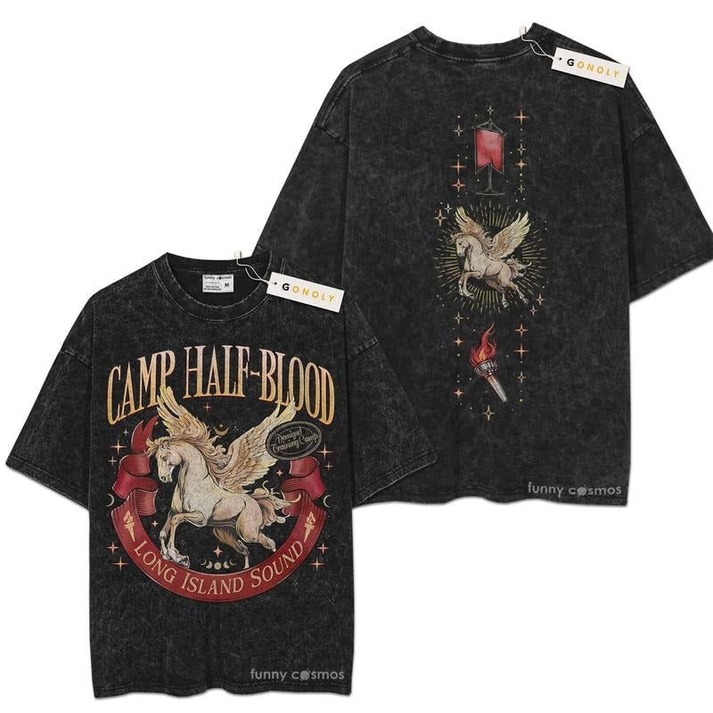 [ Mineral Wash ] Calm Half Blood For Fans Lover Book, Bookish, Graphic Washed Style Shirt Hoodie, Sweatshirt