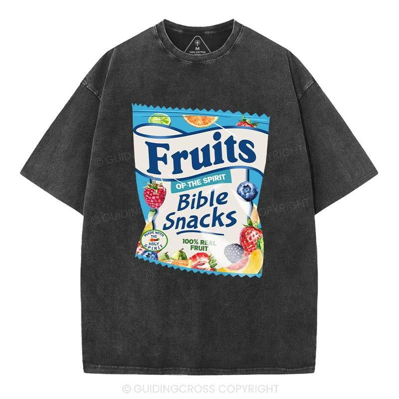 [ Mineral Wash ] Fruit Of The Spirit Christian Washed Shirt Jesus Graphic Washed Style Shirt Hoodie, Sweatshirt