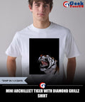 Mini Archillect Tiger with Diamond Grillz shirt