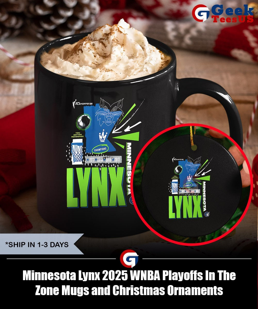 Minnesota Lynx 2025 WNBA Playoffs In The Zone shirt