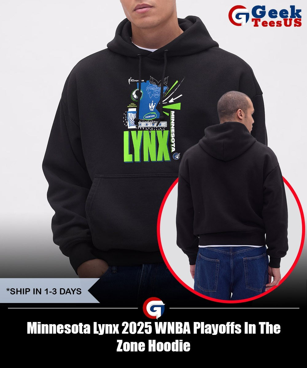 Minnesota Lynx 2025 WNBA Playoffs In The Zone shirt