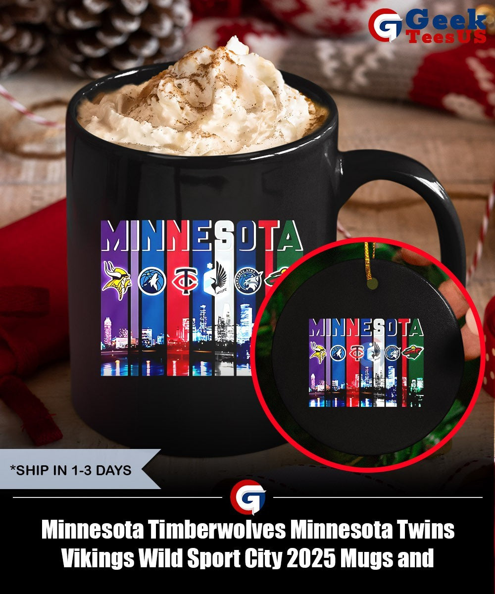 Minnesota Timberwolves Minnesota Twins Vikings Wild Sport City 2025 shirt
