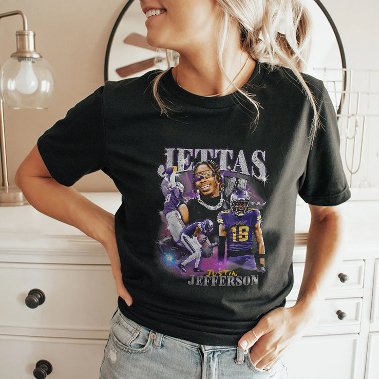 Minnesota Vikings Justin Jefferson Jetta T Shirt