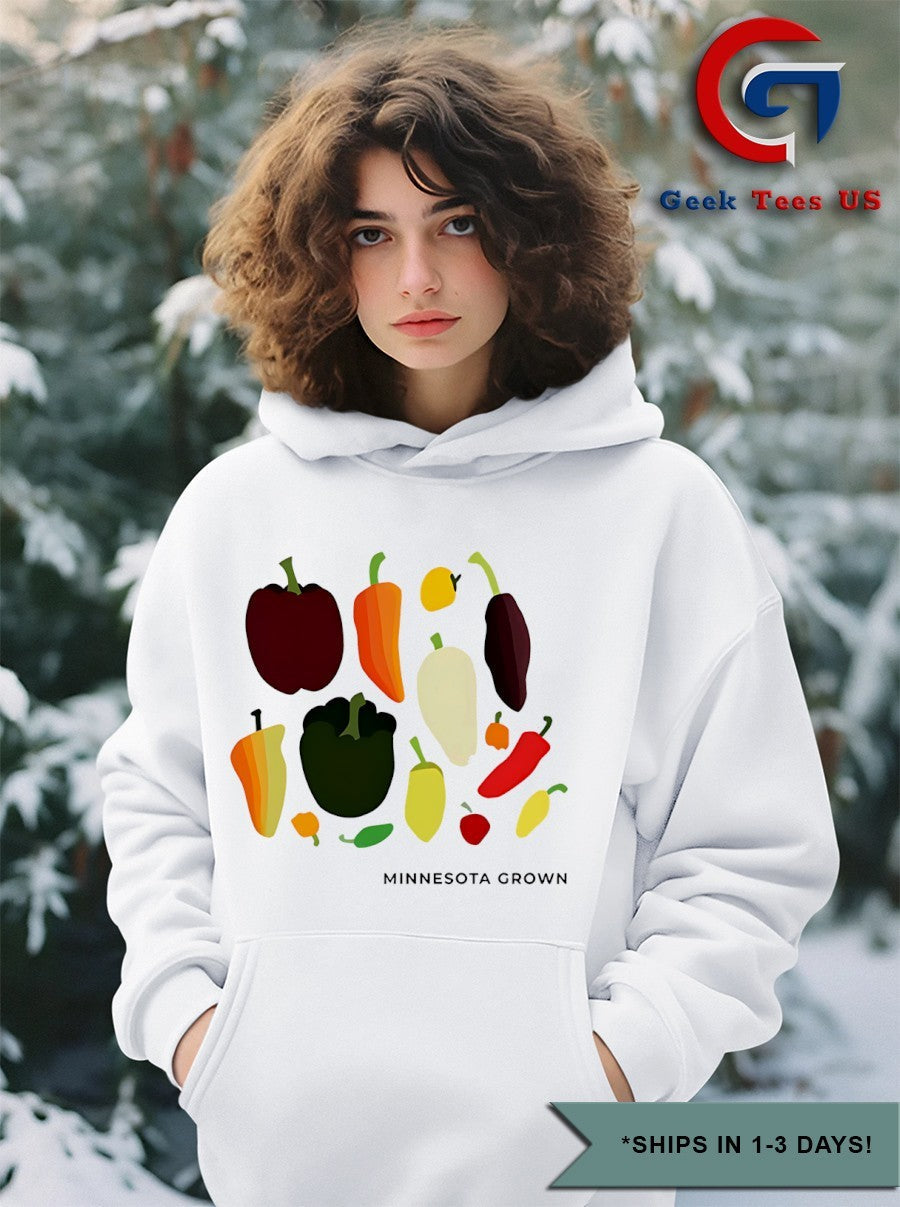 Minnesota grown peppers shirt