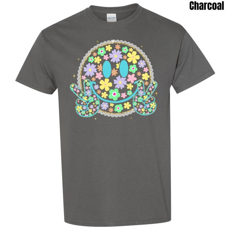 Mint Peace Happy Face Gildan T-Shirt 'NLB' Hoodie, Sweatshirt | HypeDripTees.com