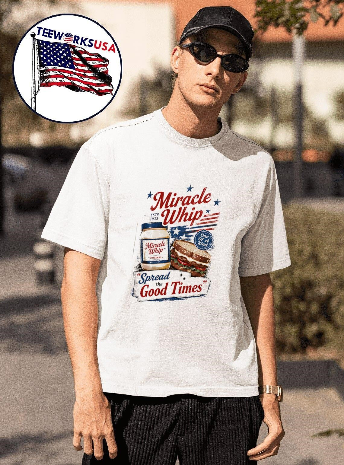 Miracle Whip ESTD 1933 One Of A Kind Spread The Good Times Shirt