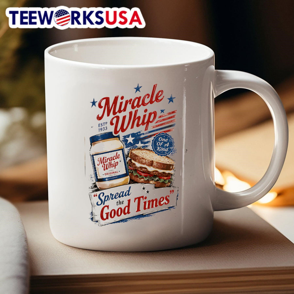 Miracle Whip ESTD 1933 One Of A Kind Spread The Good Times Shirt