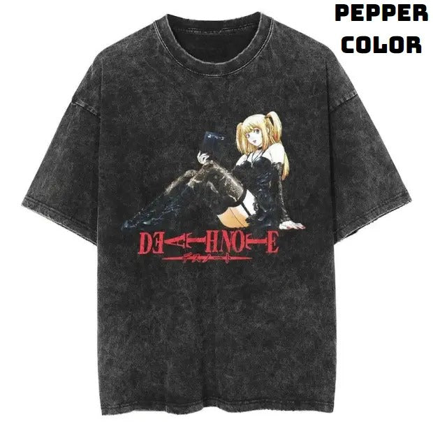 Misa Kira's Angel Vintage Graphic Tees, Misa Tshirt, Death Note Shirt, Anime Clothing, Unisex Manga Anime T-Shirt, Shirt...