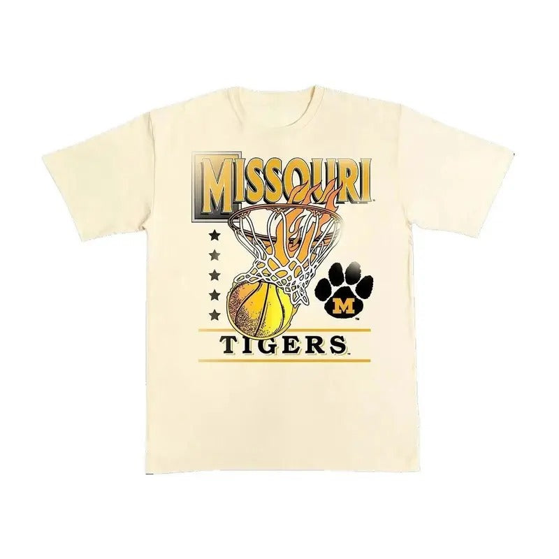 Missouri Tiger Hoops Heavy NCAA Shirt Full Size Full Color Perfect T-Shirts, Hoodie, Sweatshirt