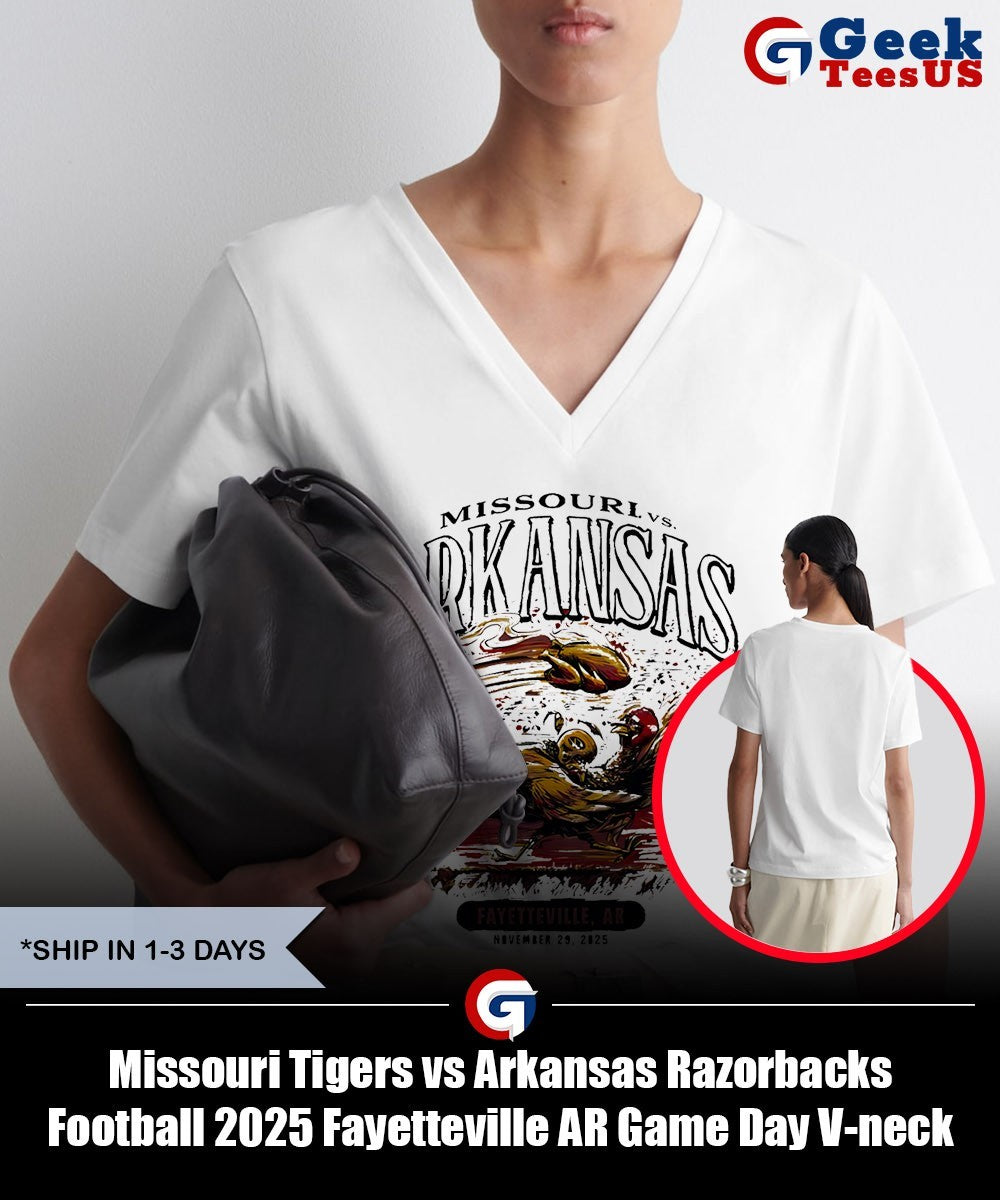 Missouri Tigers vs Arkansas Razorbacks Football 2025 Fayetteville AR Game Day shirt