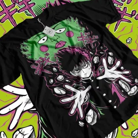 Mob Psycho 100 Cast T-Shirt Anime Manga Mob Psycho Dimple T-Shirt Tee All Size Hoodie, Sweatshirt | HypeDripTees.com