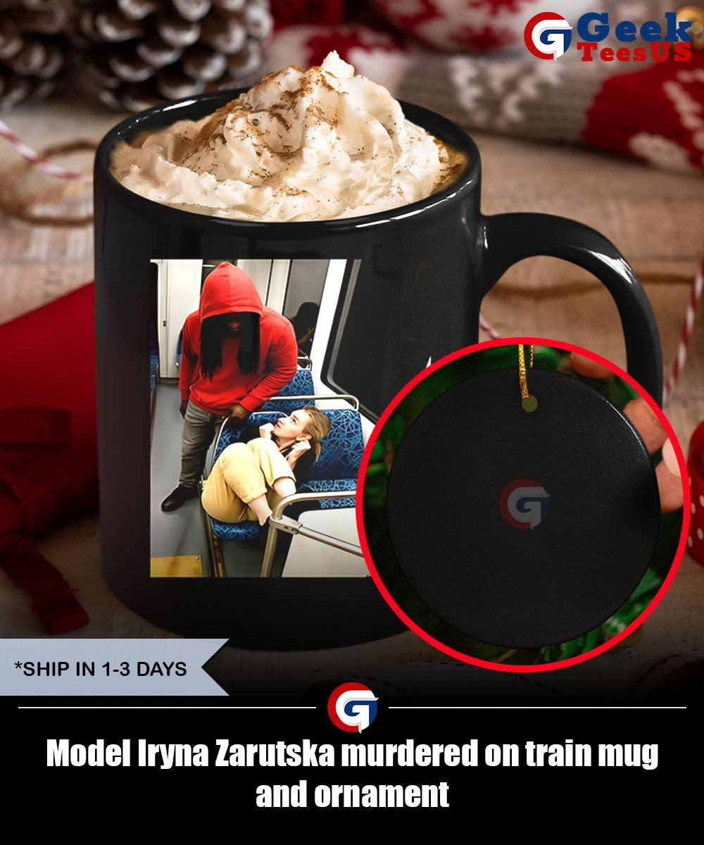 Model Iryna Zarutska murdered on train shirt