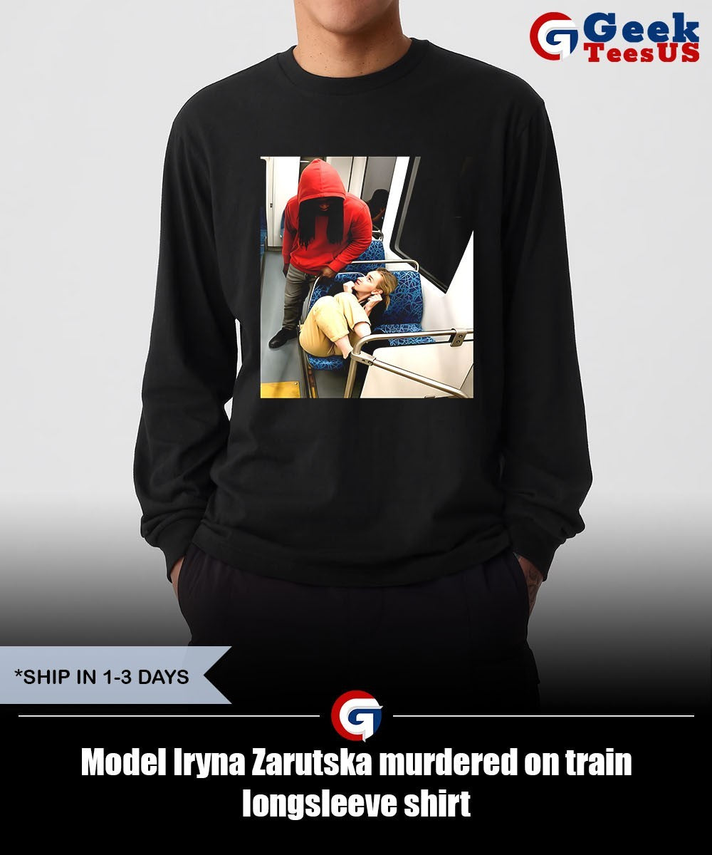 Model Iryna Zarutska murdered on train shirt