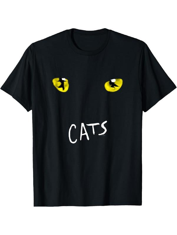 Modern Cat Lover T-Shirt With Striking Feline Eyes Hoodie, Sweatshirt | HypeDripTees.com