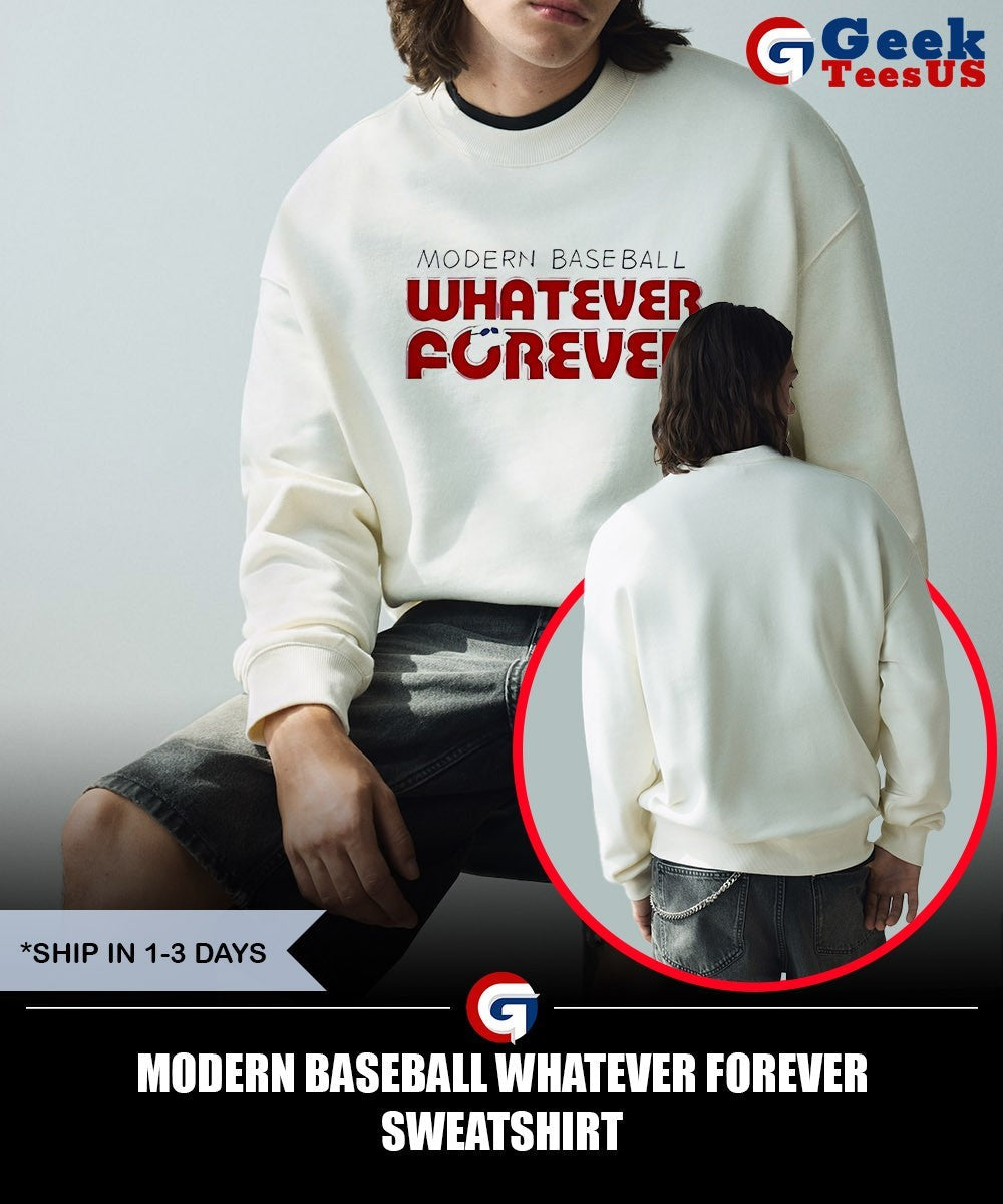 Modern baseball whatever forever shirt