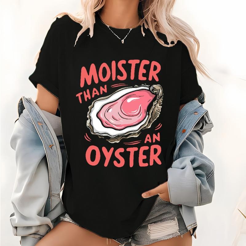 Moister Than An Oyster Shucking Funny Shellfish Shucker T-Shirt Hoodie, Sweatshirt | HypeDripTees.com