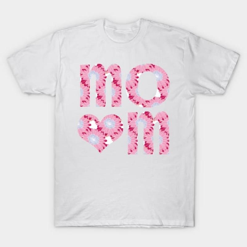 Mom Heart Floral Art Typography T-Shirt style 02 Hoodie, Sweatshirt | HypeDripTees.com