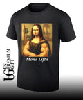 Mona Lifta Mona Lisa meme shirt