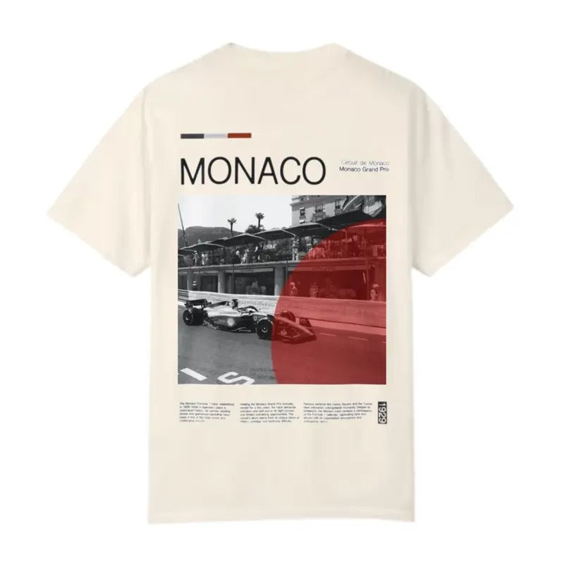 Monaco Formula 1 Monaco T-Shirt, Car Enthusiast T-Shirt, Car Clothing Hoodie, Sweatshirt | HypeDripTees.com