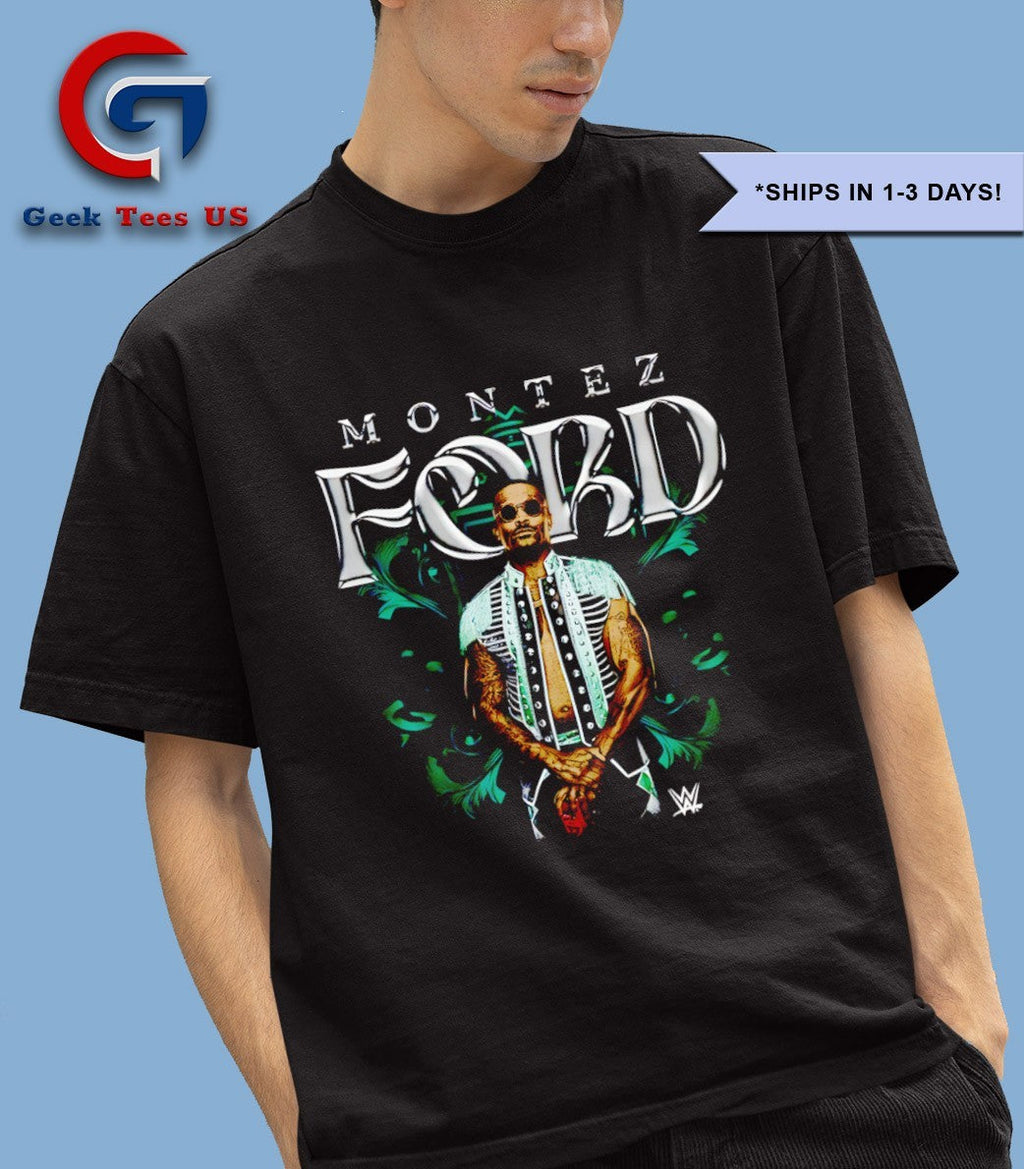 Montez Ford wrestler Bitmap shirt