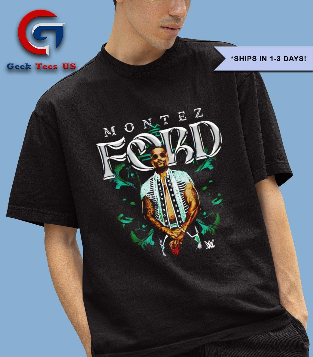 Montez Ford wrestler Bitmap shirt