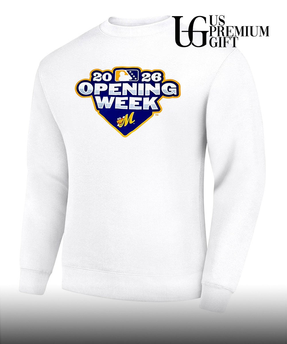 Montgomery Biscuits 2026 MLB Opening week logo shirt