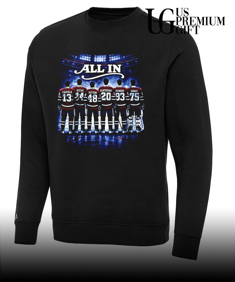 Montreal Canadiens Hockey 2026 Playoffs Team All In graphic shirt