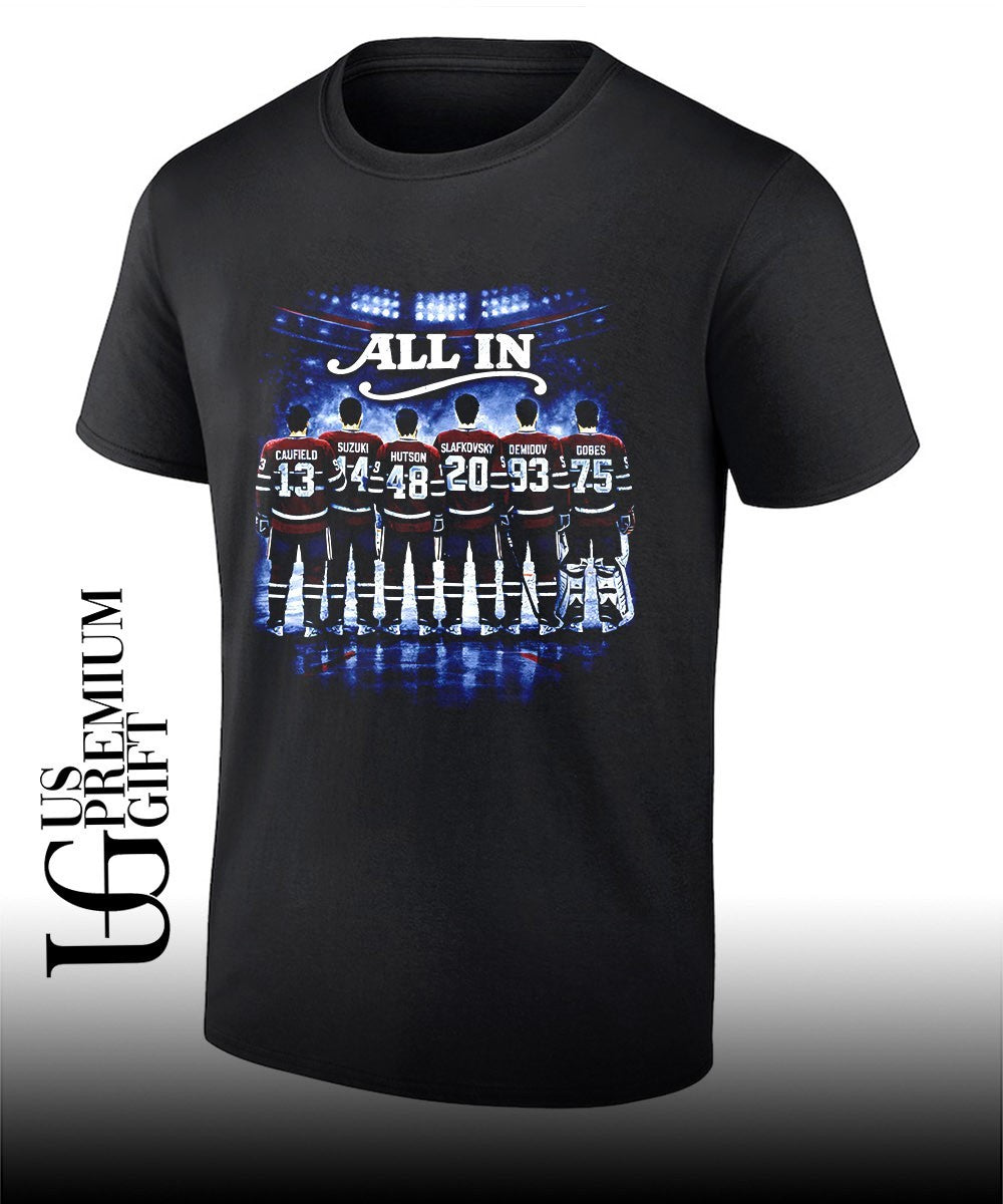 Montreal Canadiens Hockey 2026 Playoffs Team All In graphic shirt