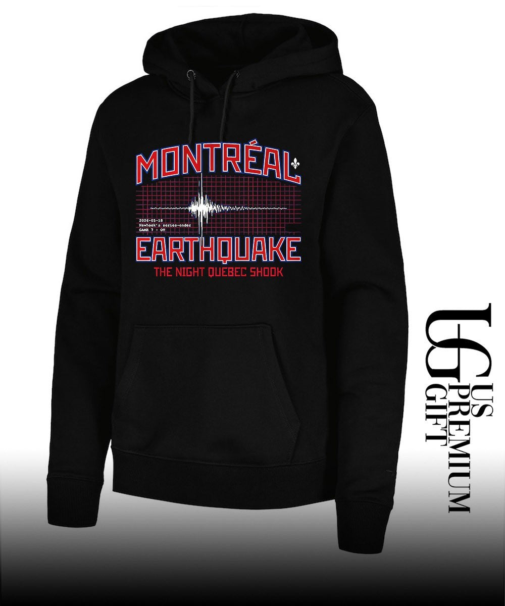 Montreal Earthquake the Night Quebec shook Series-Ender shirt