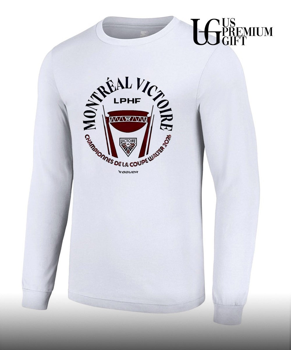 Montreal Victoire PWHL 2026 Walter Cup Champions shirt