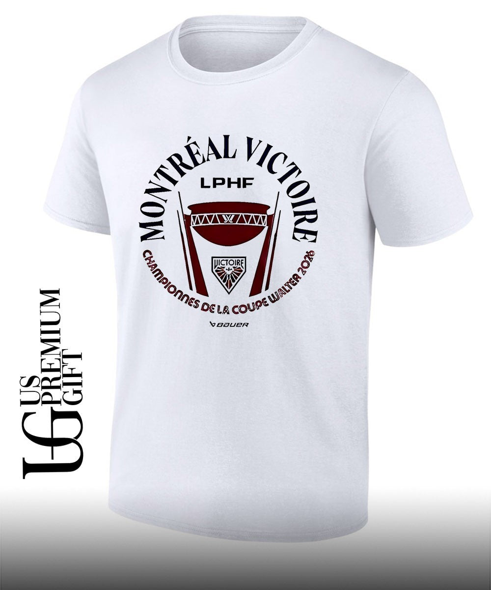Montreal Victoire PWHL 2026 Walter Cup Champions shirt