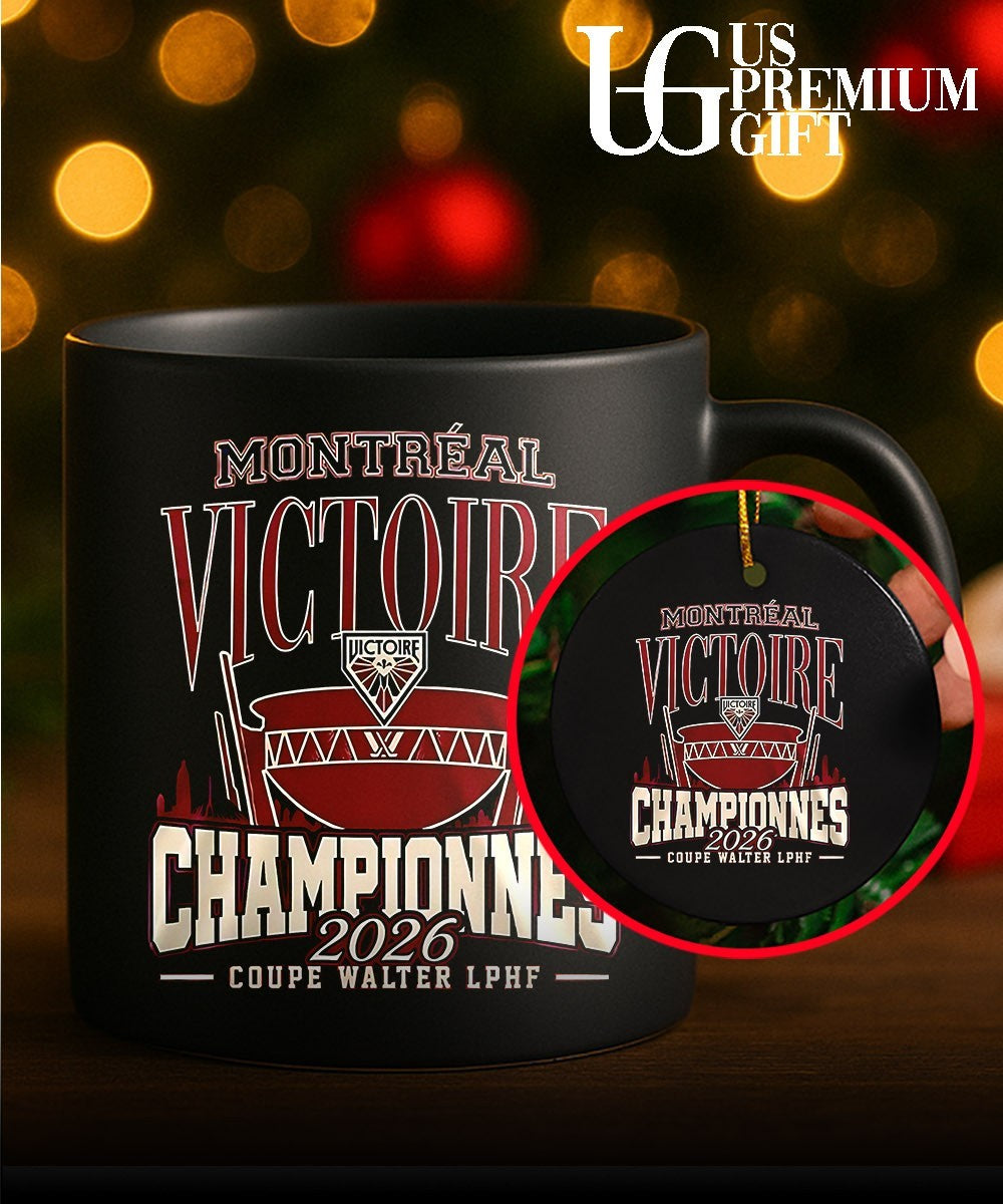 Montreal Victoire Walter Cup Championnes 2026 Coupe Walter LPHF shirt
