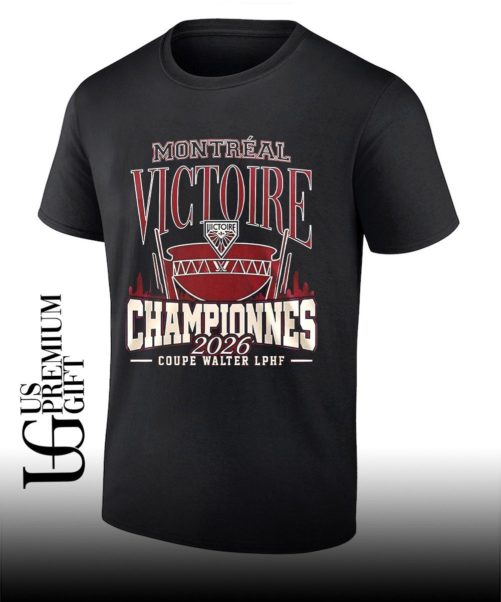 Montreal Victoire Walter Cup Championnes 2026 Coupe Walter LPHF shirt