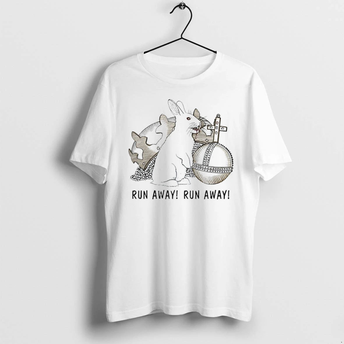 Monty Python Holy Hand Grenade Run Away Rabbit Of Caerbann Tshirts Sweater Hoodie, Sweatshirt | HypeDripTees.com