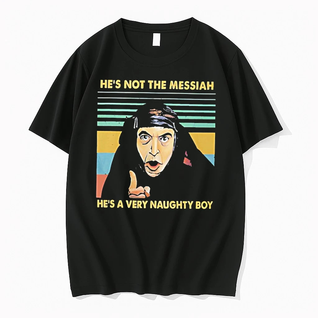 Monty Python Life Of Brian Hes A Very Naughty Boy Retro Tshirts Sweater Hoodie, Sweatshirt | HypeDripTees.com