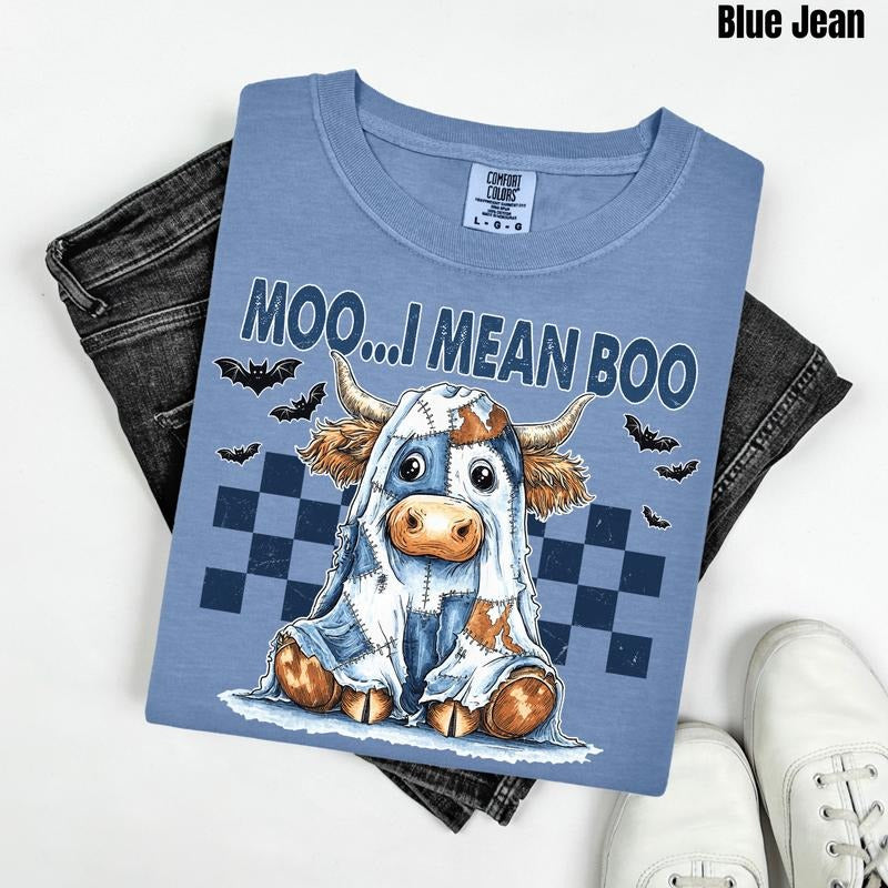 Moo & Boo Comfort Colors T-Shirt 'NLB' Hoodie, Sweatshirt | HypeDripTees.com