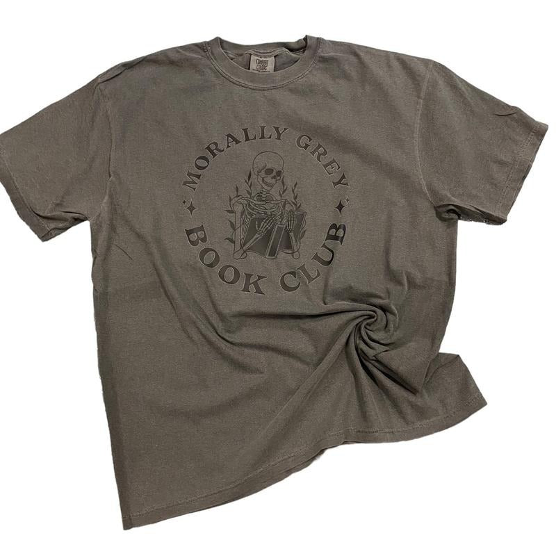 Morally Grey Bookclub Shirt Hoodie, Sweatshirt | HypeDripTees.com