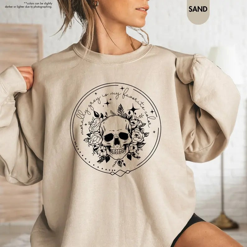 Morally Grey Is My Favorite Color Sweatshirt, Morally Grey Book Club Shirt, Morally Grey Shirt, Dark Romance Reader...