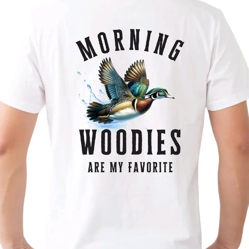 Morning Woodies are my Favorite T-shirt. Menswear men funny t shirt Hoodie, Sweatshirt | HypeDripTees.com