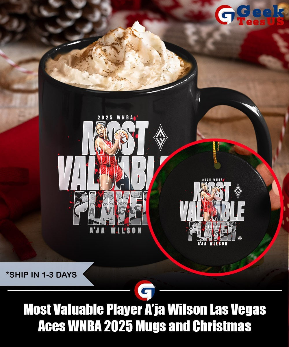 Most Valuable Player A’ja Wilson Las Vegas Aces WNBA 2025 shirt
