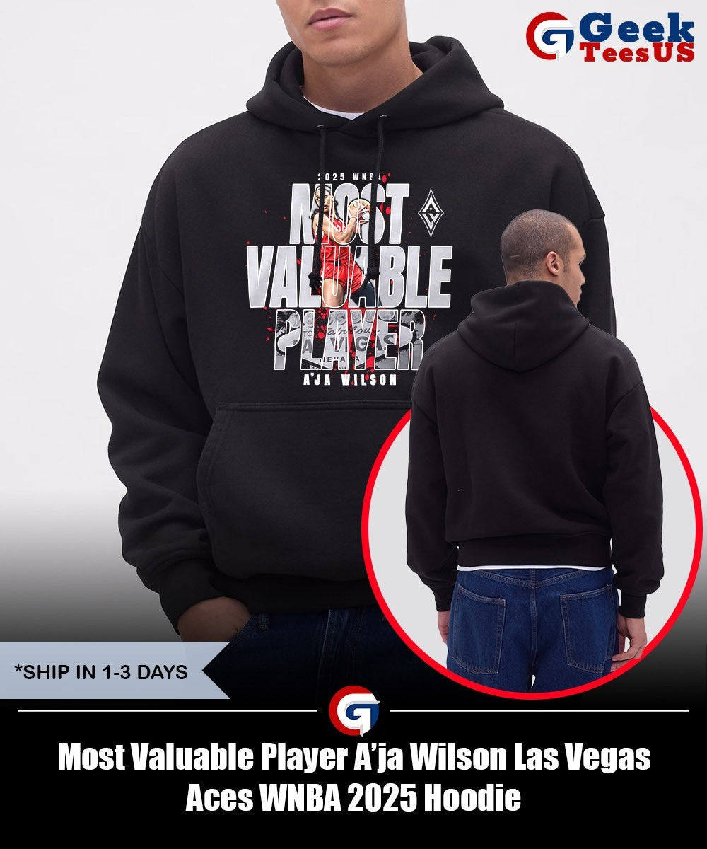 Most Valuable Player A’ja Wilson Las Vegas Aces WNBA 2025 shirt