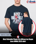 Most Valuable Player A’ja Wilson Las Vegas Aces WNBA 2025 shirt