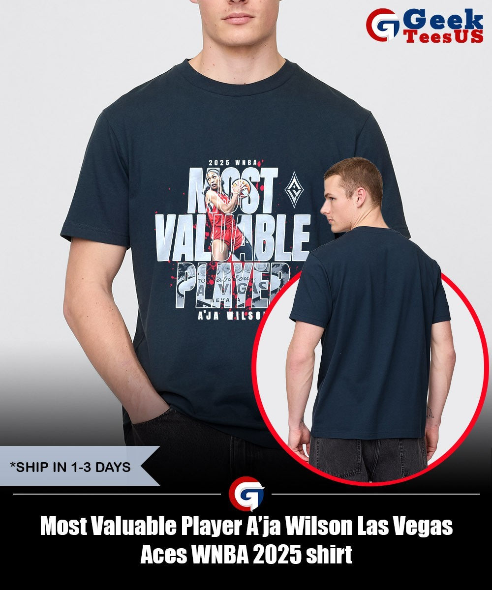 Most Valuable Player A’ja Wilson Las Vegas Aces WNBA 2025 shirt
