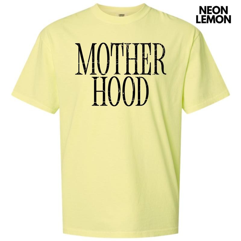 Mother Hood Black Comfort Colors T-Shirt 'NLB' Hoodie, Sweatshirt | HypeDripTees.com