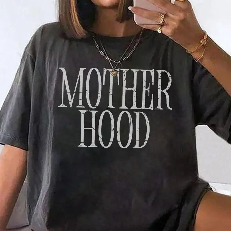 Mother Hood Shirt, Trendy Mama Shirt, Mom LifeShirt, Cool Mom Club Hoodie, Sweatshirt | HypeDripTees.com