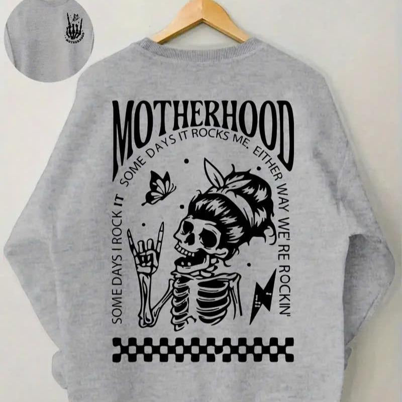 Motherhood Graphic Sweatshirt T-Shirts, Hoodie | HypeDripTees.com
