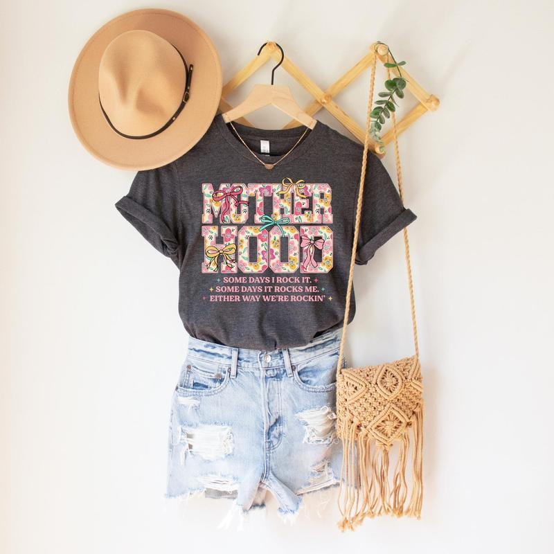Motherhood Shirt, Rock Mom Shirt, Trendy Mom Apparel, Mothers Day Gift, Christian Mom Shirt, Gift For Mom, Cool Moms Club...
