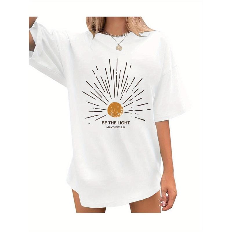 Motivational and Meaningful T - Shirt: Make a Statement about Hope with a Symbolic Sun Graphic