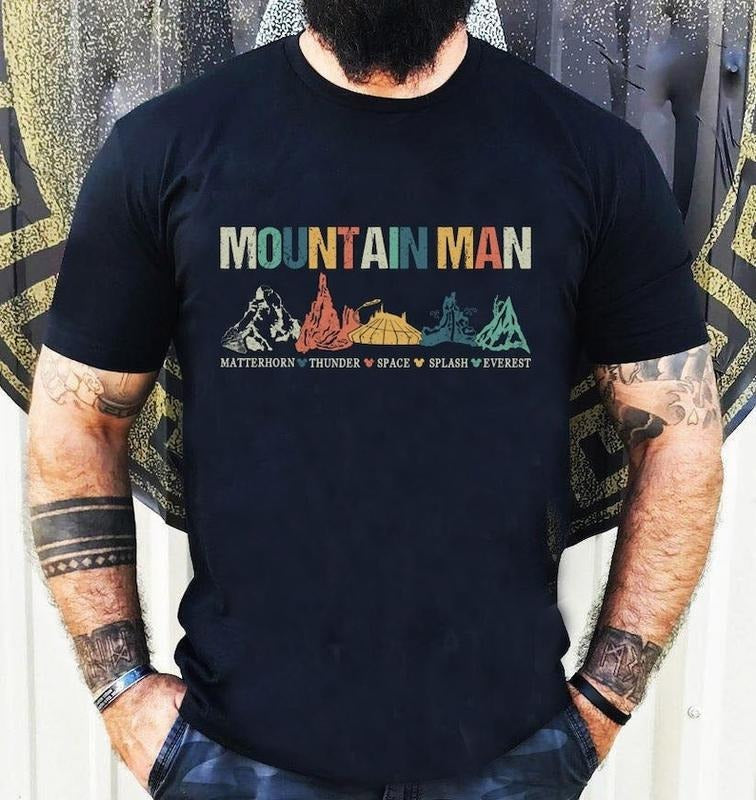 Mountain Man Shirt, Attractions Ride Shirts, Gift Idea For Dad, Father's Day Gift, Dad Tees, Gift for Dad, Shirt Hoodie,...