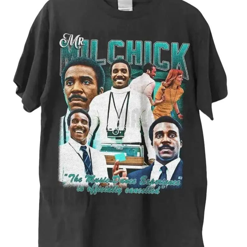 Mr. Milchick Severance Rap Tee shirt  Bootleg Style T-Shirt, Classic Retro Graphic Unisex Tee Gift For Men and Women...